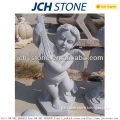 Granite angel garden statue